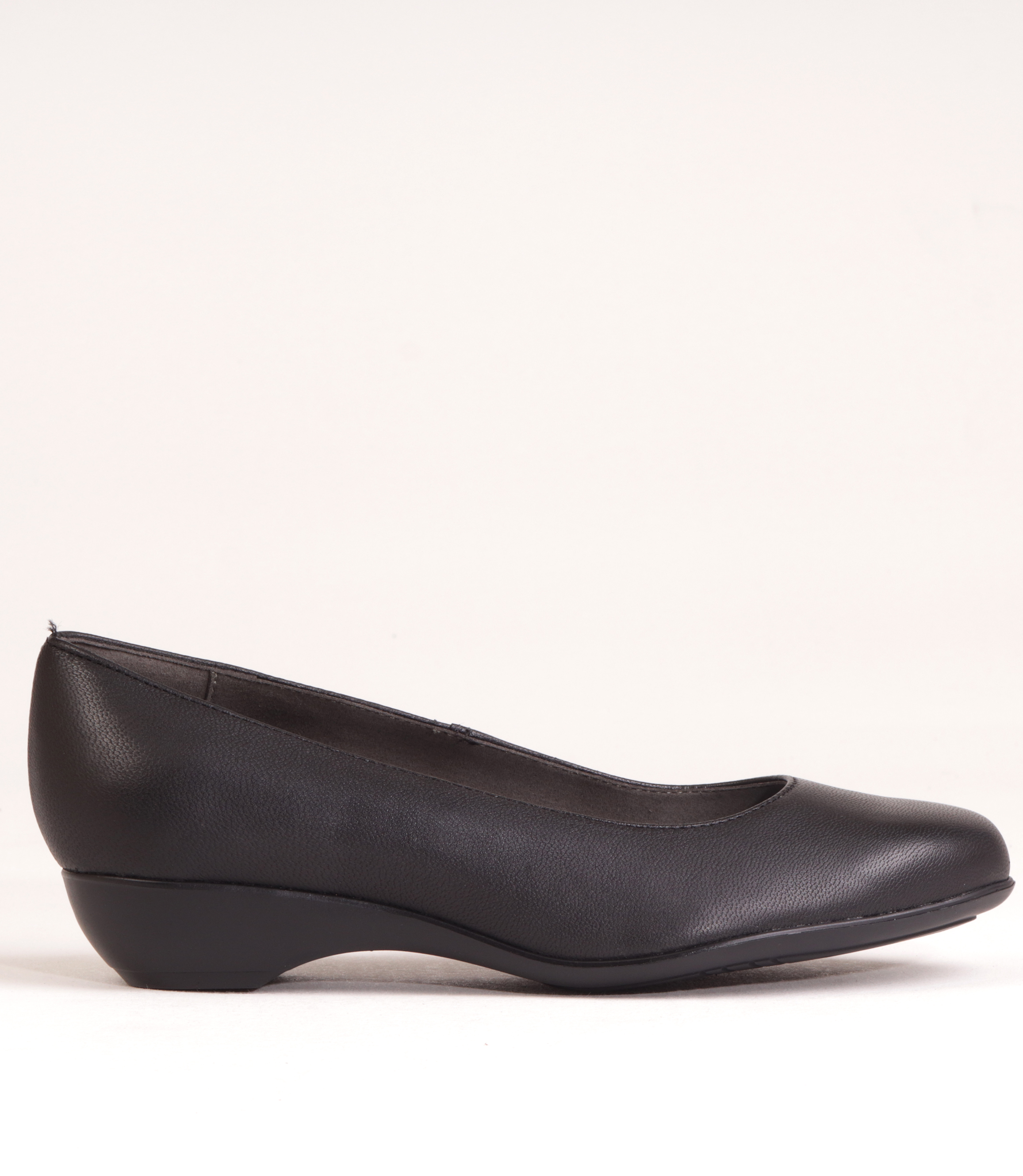 FROGGIE BLACK LEATHER COURT SHOE | Rosella - Style inspired by elegance
