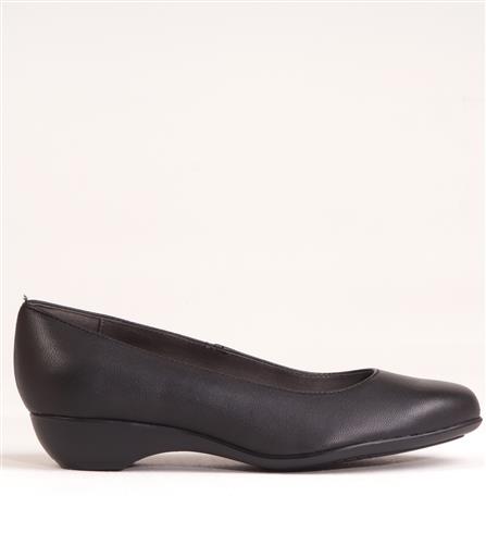 FROGGIE BLACK LEATHER COURT SHOE | Rosella - Style inspired by elegance