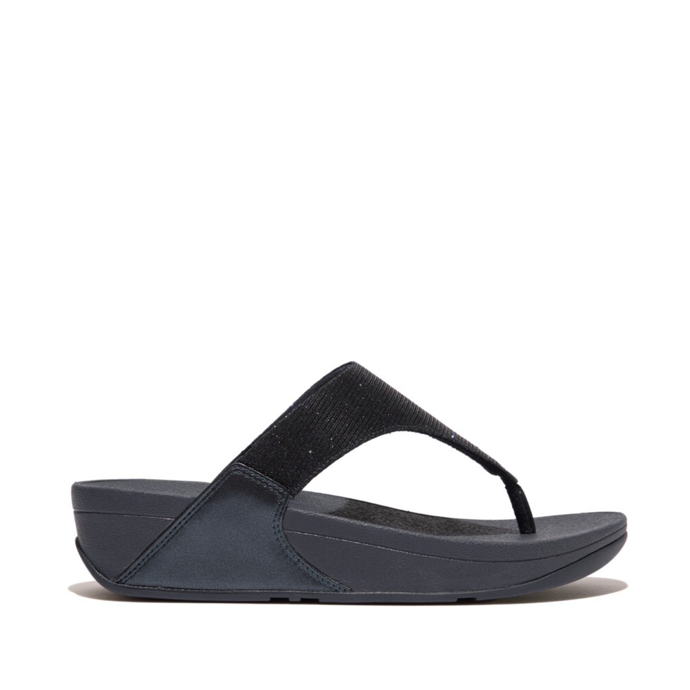 FIT FLOP MIDNIGHT NAVY LULU SHIMMERLUX SANDAL | Rosella - Style ...