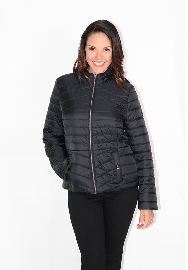 Gerry Weber Black Puffer Jacket Rosella Style Inspired By Elegance