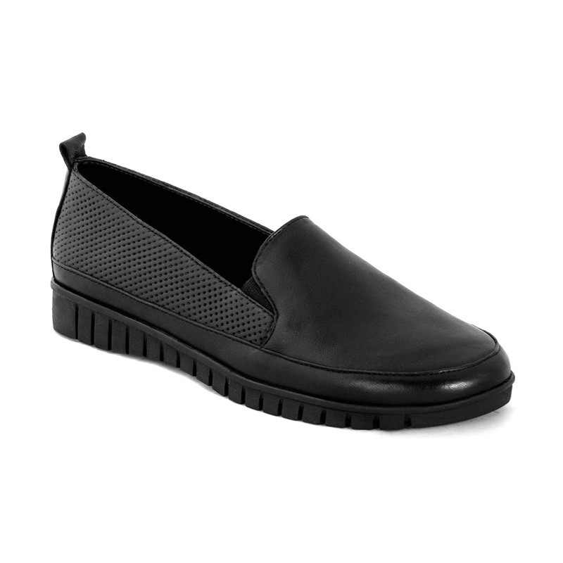 HUSH PUPPIES BLACK MELROSE MOCASSIN | Rosella - Style inspired by elegance
