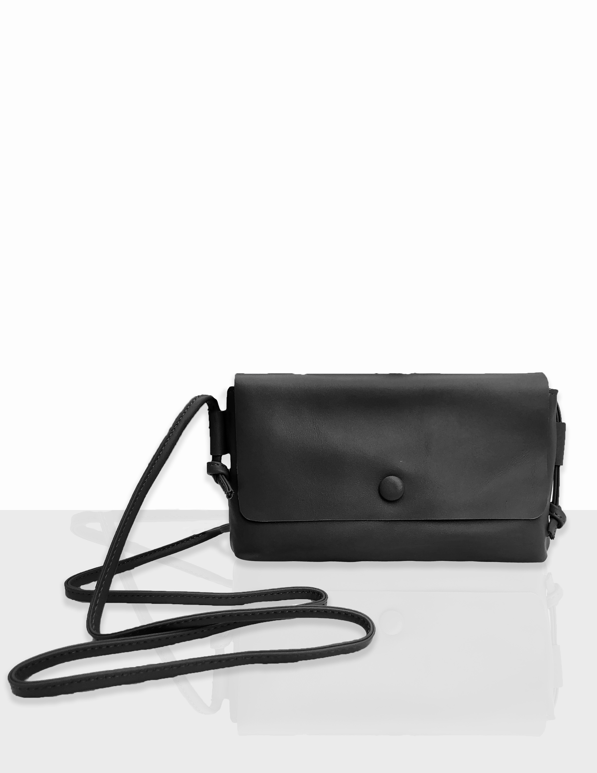 small black sling bag