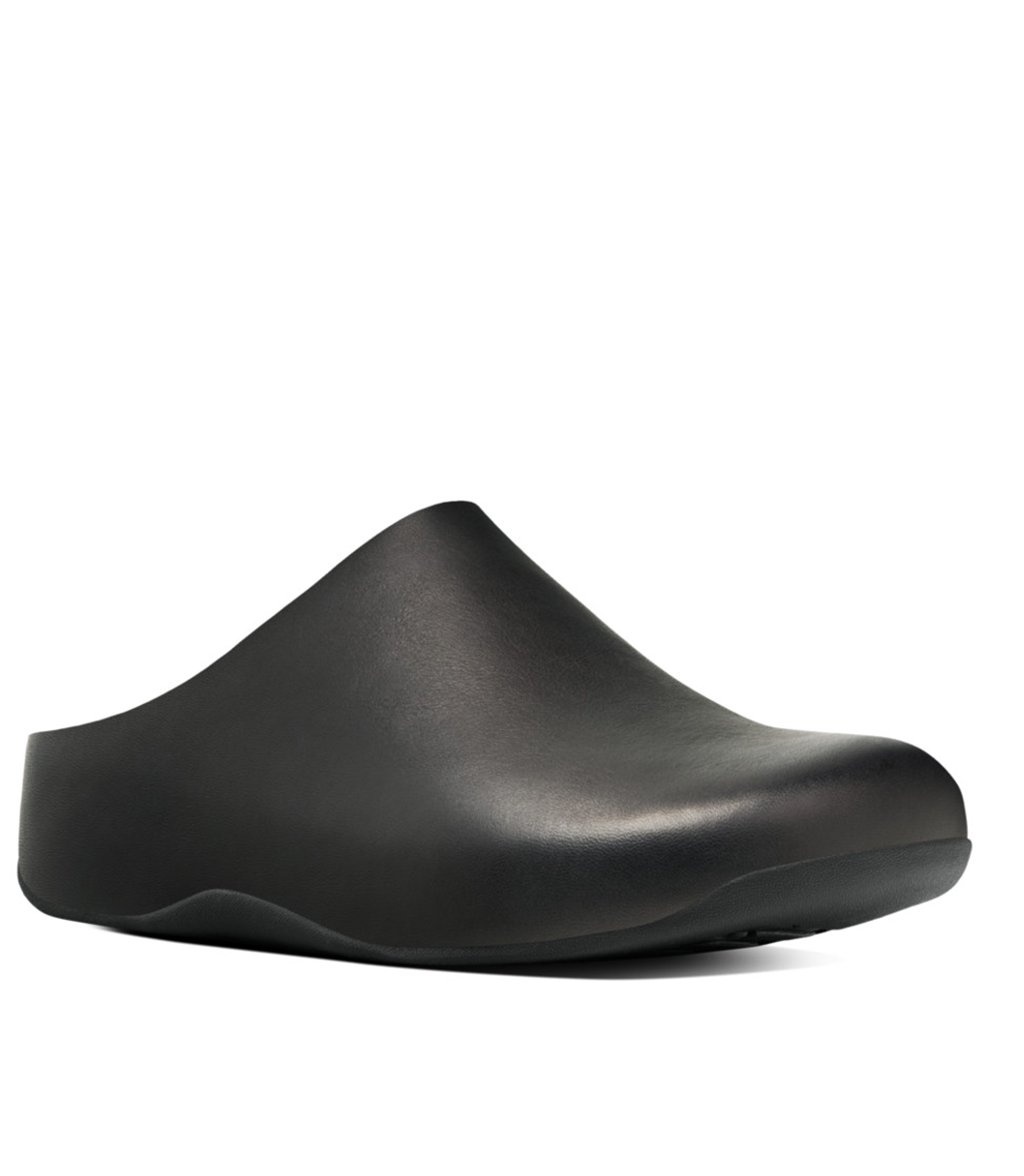 FIT FLOP BLACK LEATHER SHUV CLOG | Rosella - Style inspired by elegance