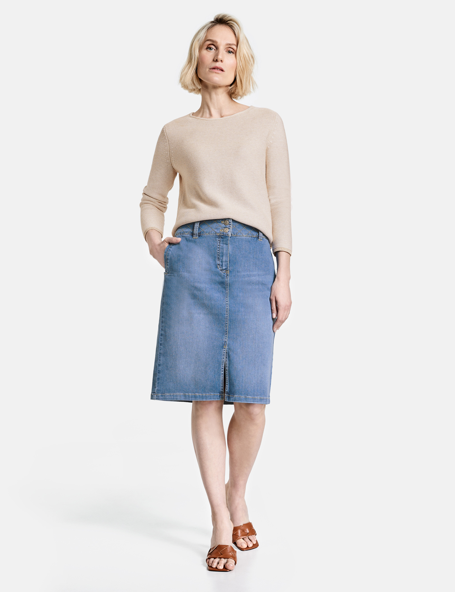 GERRY WEBER DENIM SKIRT | Rosella - Style inspired by elegance