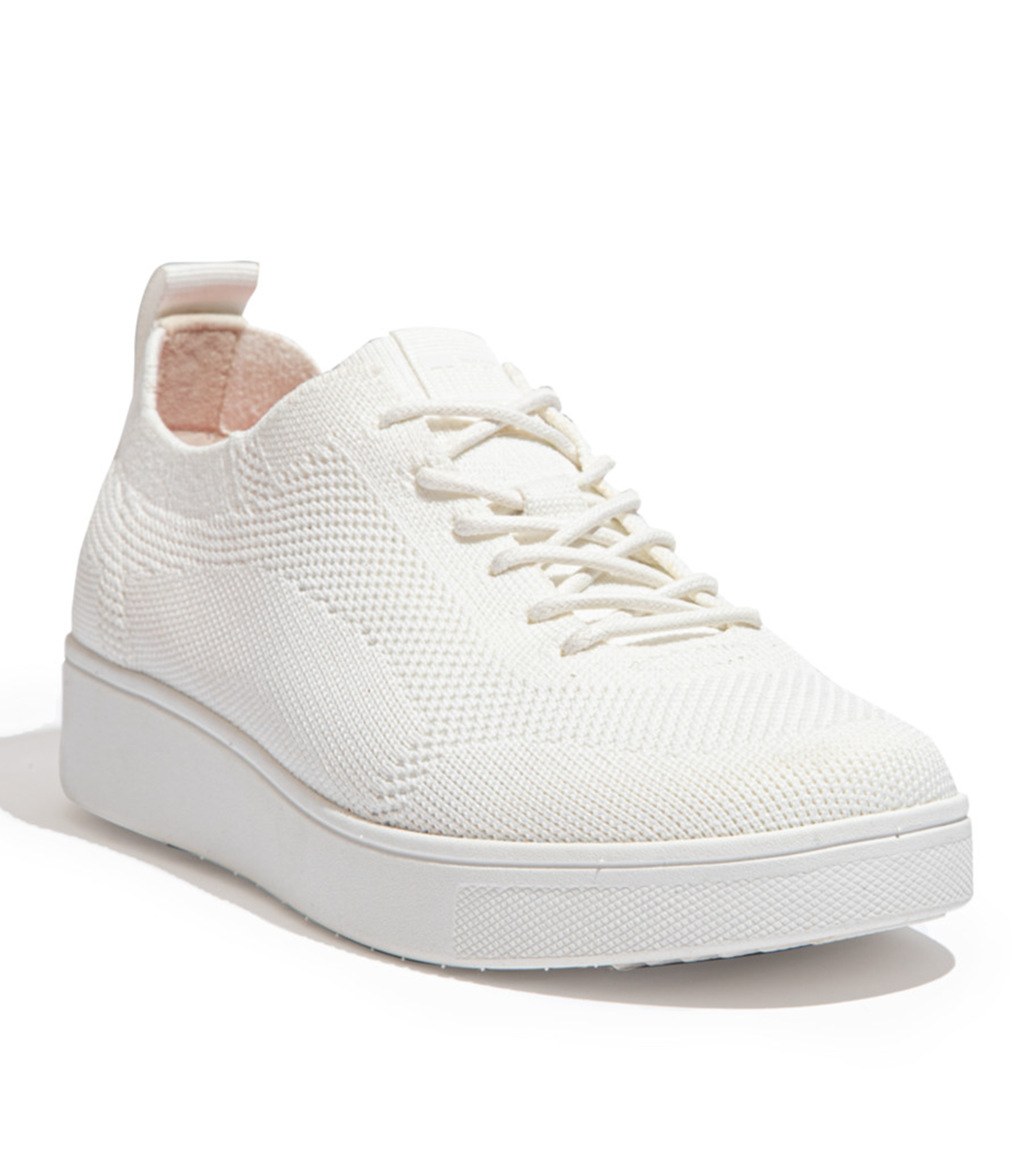 FIT FLOP WHITE RALLY TONAL KNIT SNEAKER | Rosella - Style inspired by ...