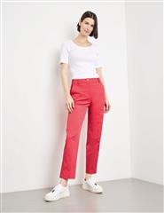 GERRY WEBER WATERMELON RED TROUSERS