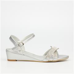 BUTTERFLY FEET SILVER KIRSTIE1 SANDAL 