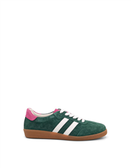 JULZ GREEN PINK SHILOH SNEAKER 