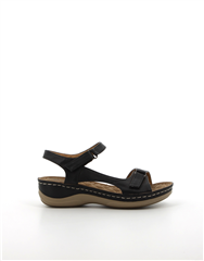 SOFT STYLE BLACK KYRA SANDAL