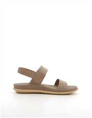 SOFT STYLE TAUPE IRENE SLIP ON SANDAL