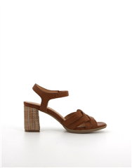 SOFT STYLE TAN QUASAR BLOCK HEEL