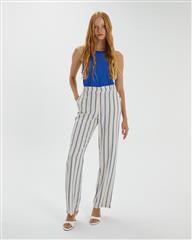 ANDAM BLUE STRIPED TAILORED PANTS 