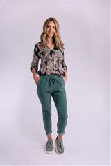 MADE IN ITALY GREEN PANTS 