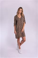 MADE IN ITALY LEOPARD DRESS 