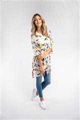 ROSELLA WHITE MULTI GRANDI BLOUSE 