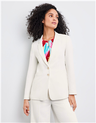 GERRY WEBER OFF WHITE CLASSIC BLAZER