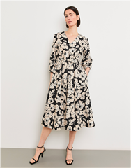 GERRY WEBER BLACK FLORAL DRESS 