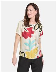 GERRY WEBER WHITE FLORAL BLOUSE