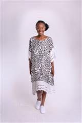 MADE IN ITALY LEOPARD DRESS