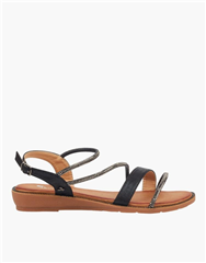 BUTTERFLY FEET BLACK IVA2 SANDAL 