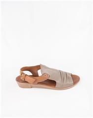 BUENO STONE TAN LOW WEDGE