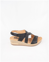 BUENO ALL BACK HIGH WEDGE SANDAL 