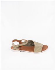 BUENO OLIVE LOW HEEL SANDAL