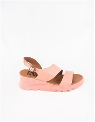 BUENO PINK WEDGE SANDAL 