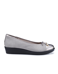 HOTTER GREY PALOMA PUMP 