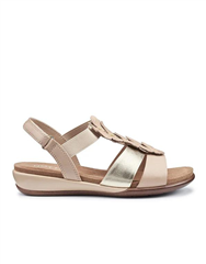 HOTTER NUDE LEATHER PAMPLONA SANDAL 