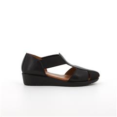 HUSH PUPPIES BLACK GIA SANDAL 