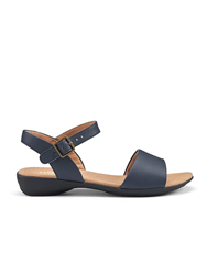 HOTTER NAVY LEATHER TROPIC SANDAL