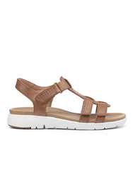 HOTTER TAN LEATHER STRIVE SANDAL