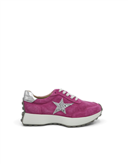 JULZ PINK SILVER HUNTER SNEAKER 