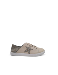 JULZ BEIGE NICKI STAR SNEAKER