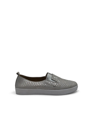 JULZ SILVER FRAN SLIP ON SNEAKER