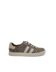 JULZ GREY LEOPARD LAYLA SNEAKER 