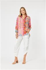 HAMMOCK & VINE MULTI PINK PATTERN SHIRT 