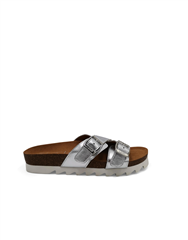 JULZ SILVER MEGAN SANDAL 