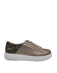 JULZ PEWTER ROMAN SNEAKER 