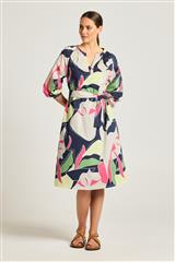 YARRA TRAIL ABSTRACT DRESS 