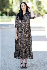 MASTIK LEOPARD PRINT DRESS 