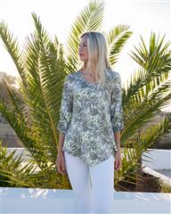 MARBLE LAPPLE RELAXED TOP 