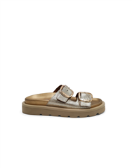 JULZ GOLD ZANE SANDAL 