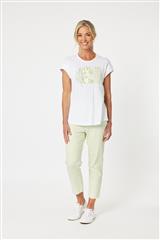 GORDON SMITH CELERY APPLIQUE TEE 