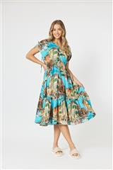 THREADZ BLUE VENICE DRESS 