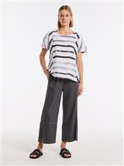 SIROCCO BRUSHED STRIPE TOP 