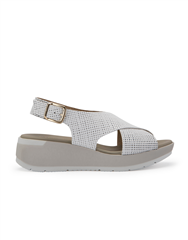 PAULA URBAN WHITE SPORTY LOW WEDGE