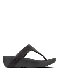 FIT FLOP BLACK LOTTIE GLITZY SANDAL