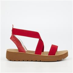 BUTTERFLY FEET RED XARA3 SANDAL 